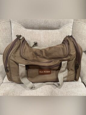 Brown Travel Duffel Bag for Men